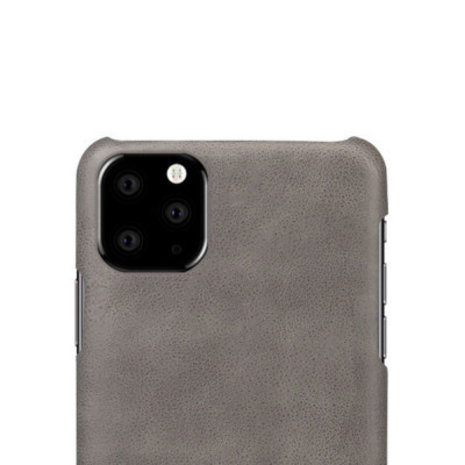 ShieldCase® Shieldcase iPhone 12 Mini Vintage Leder Case (grau)