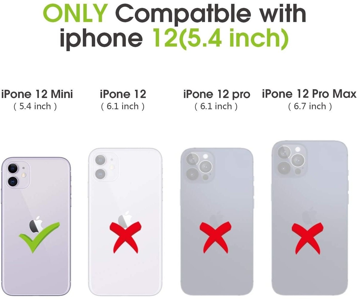 ShieldCase® Shieldcase iPhone 12 Mini Vollschutzhülle (schwarz) ShieldCase® Shieldcase iPhone 12 Mini Vollschutzhülle (schwarz)