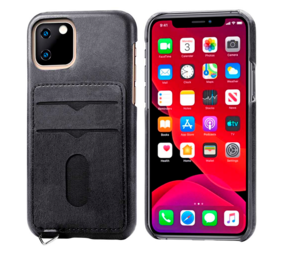 ShieldCase® Vintage Hülle mit Kartenfach iPhone 12 Mini (schwarz) ShieldCase® Vintage Hülle mit Kartenfach iPhone 12 Mini (schwarz)