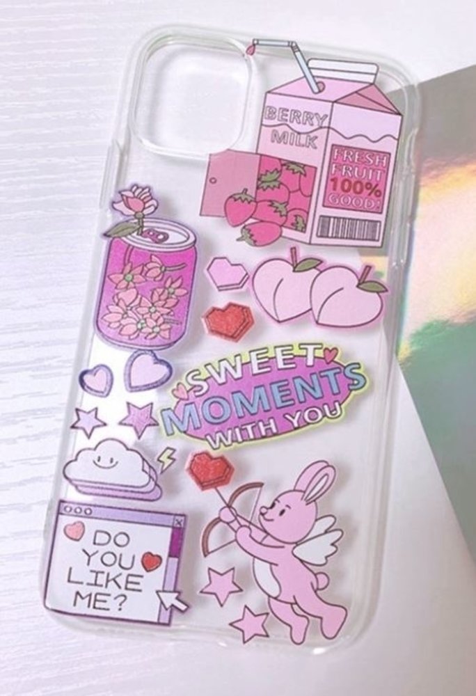 ShieldCase® ShieldCase Pink Dreams iPhone X / Xs Hülle ShieldCase® ShieldCase Pink Dreams iPhone X / Xs Hülle