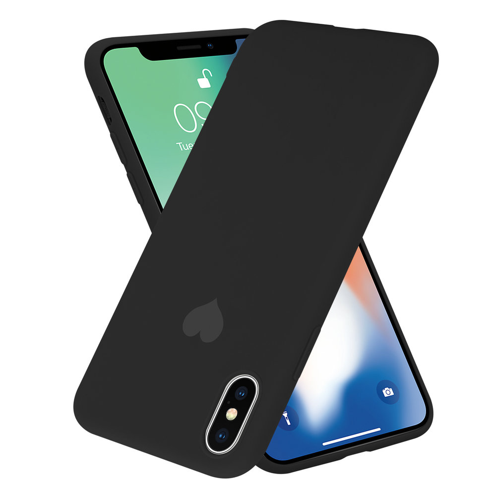 ShieldCase® ShieldCase LOVE Silikonhülle iPhone X / Xs (schwarz) ShieldCase® ShieldCase LOVE Silikonhülle iPhone X / Xs (schwarz)