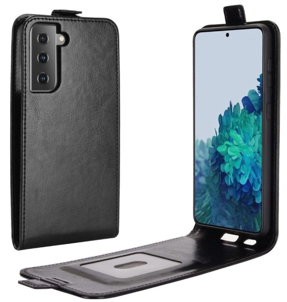 ShieldCase® Shieldcase Samsung Galaxy S21 Flip Case (schwarz) ShieldCase® Shieldcase Samsung Galaxy S21 Flip Case (schwarz)