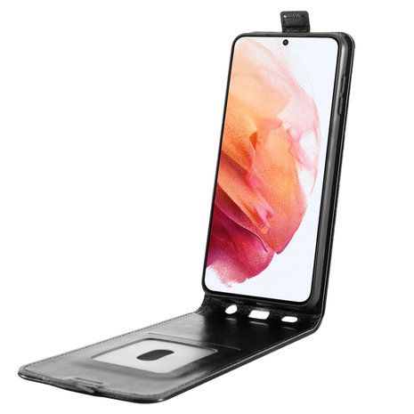 ShieldCase® Shieldcase Samsung Galaxy S21 Flip Case (schwarz) ShieldCase® Shieldcase Samsung Galaxy S21 Flip Case (schwarz)