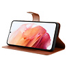 ShieldCase® Shieldcase Samsung Galaxy S21 Bookcase (braun) ShieldCase® Shieldcase Samsung Galaxy S21 Bookcase (braun)