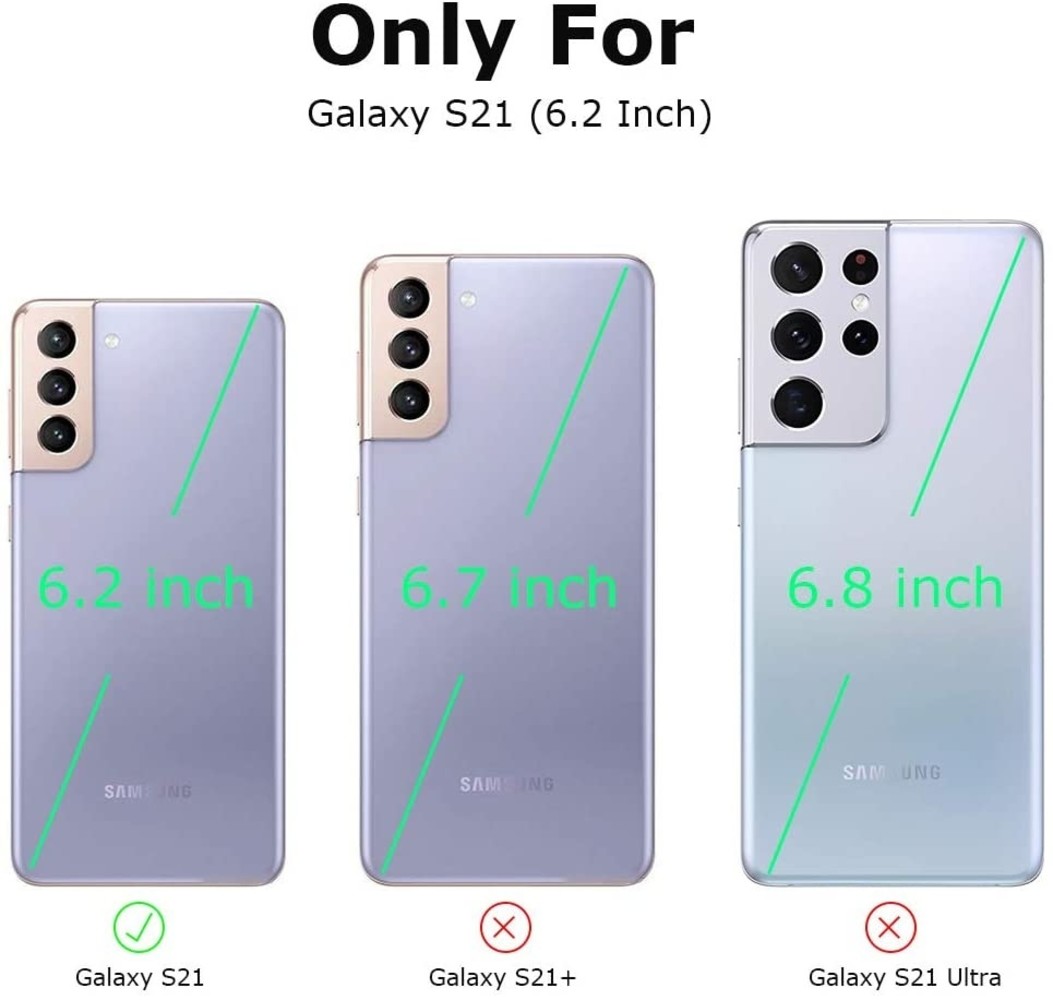 ShieldCase® Shieldcase Vintage Hülle mit Kartenfach Samsung Galaxy S21 (schwarz)