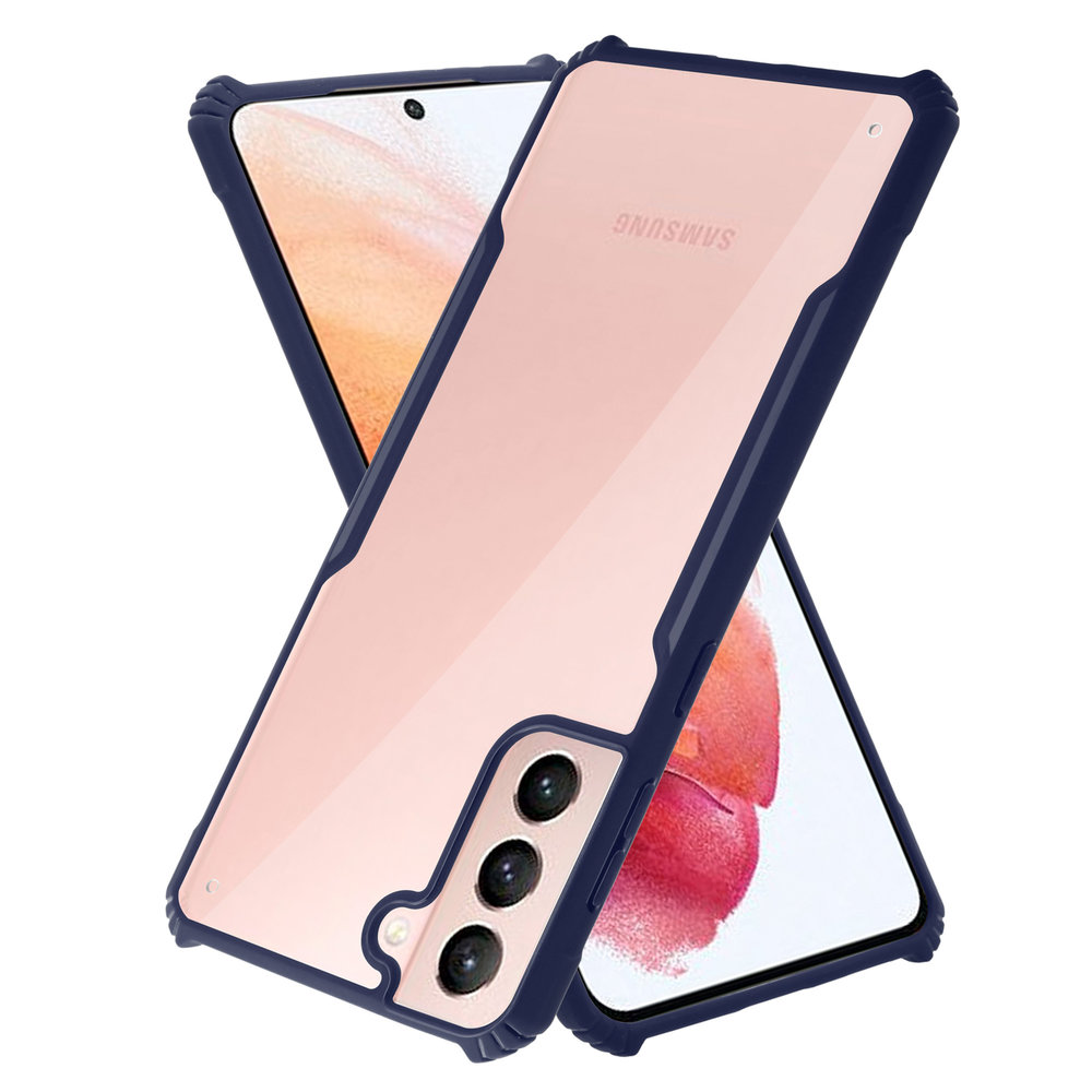 ShieldCase® Shieldcase Samsung Galaxy S21 Bumper Case (blau) ShieldCase® Shieldcase Samsung Galaxy S21 Bumper Case (blau)