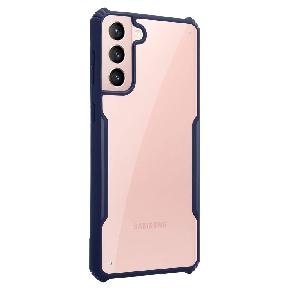 ShieldCase® Shieldcase Samsung Galaxy S21 Bumper Case (blau) ShieldCase® Shieldcase Samsung Galaxy S21 Bumper Case (blau)