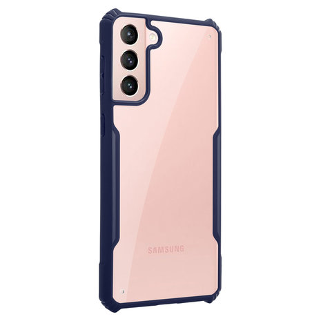 ShieldCase® Shieldcase Samsung Galaxy S21 Bumper Case (blau) ShieldCase® Shieldcase Samsung Galaxy S21 Bumper Case (blau)