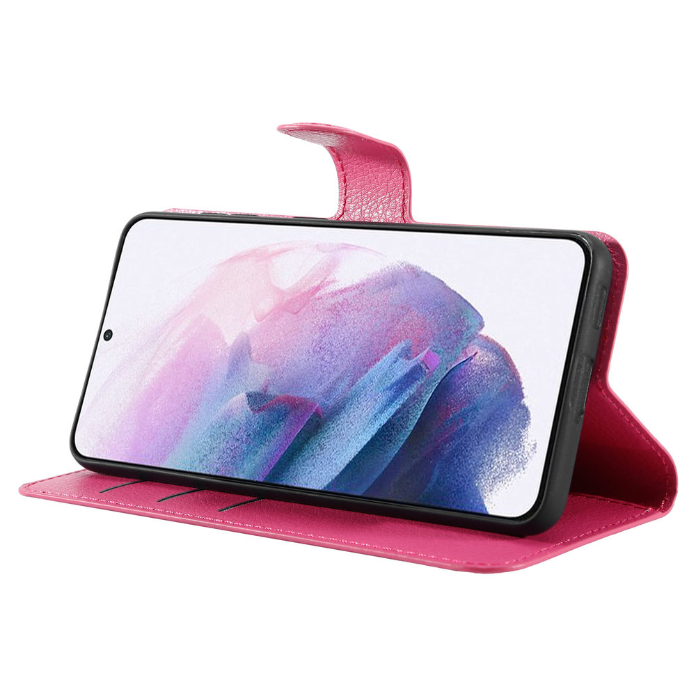 ShieldCase® Shieldcase Samsung Galaxy S21 Plus Bookcase (Pink) ShieldCase® Shieldcase Samsung Galaxy S21 Plus Bookcase (Pink)