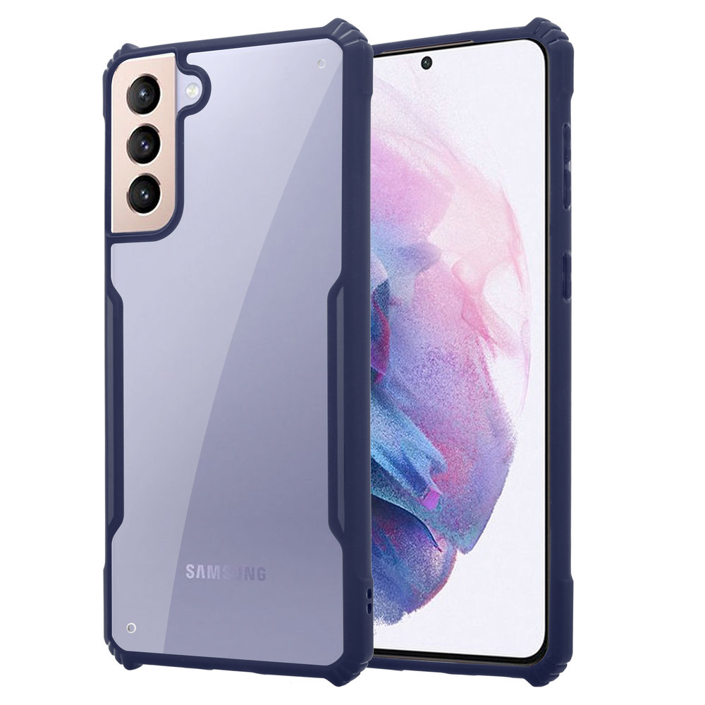 ShieldCase® Shieldcase Samsung Galaxy S21 Plus Bumper Case (blau) ShieldCase® Shieldcase Samsung Galaxy S21 Plus Bumper Case (blau)
