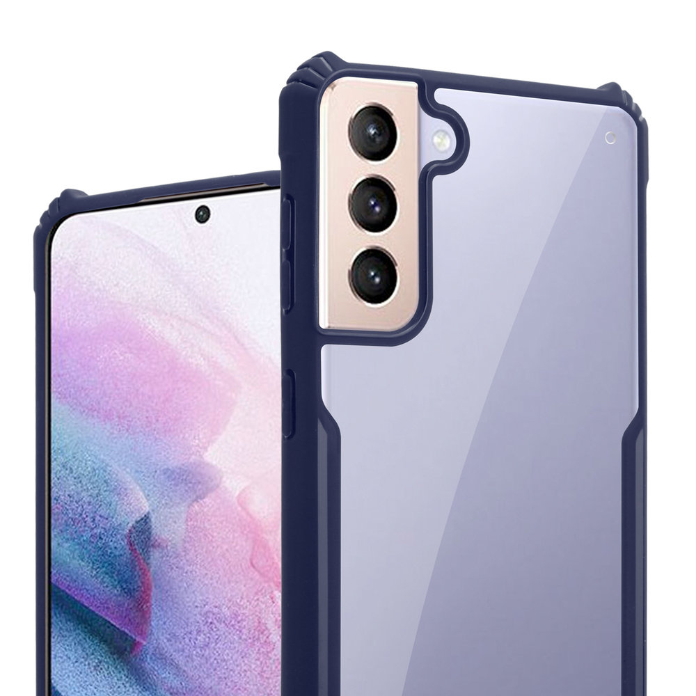 ShieldCase® Shieldcase Samsung Galaxy S21 Plus Bumper Case (blau) ShieldCase® Shieldcase Samsung Galaxy S21 Plus Bumper Case (blau)