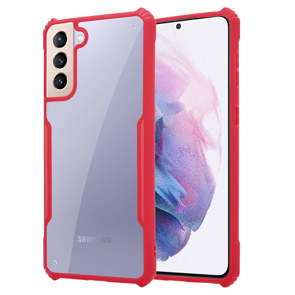 ShieldCase® Shieldcase Samsung Galaxy S21 Plus Bumper Case (rot) ShieldCase® Shieldcase Samsung Galaxy S21 Plus Bumper Case (rot)