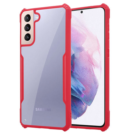 ShieldCase® Shieldcase Samsung Galaxy S21 Plus Bumper Case (rot) ShieldCase® Shieldcase Samsung Galaxy S21 Plus Bumper Case (rot)