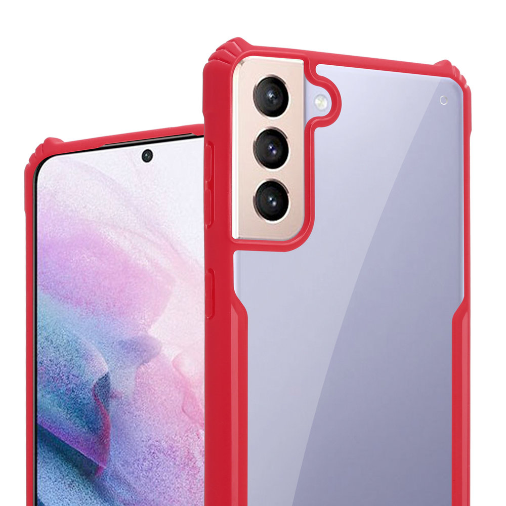 ShieldCase® Shieldcase Samsung Galaxy S21 Plus Bumper Case (rot) ShieldCase® Shieldcase Samsung Galaxy S21 Plus Bumper Case (rot)