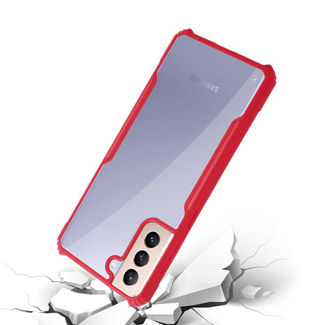 ShieldCase® Shieldcase Samsung Galaxy S21 Plus Bumper Case (rot) ShieldCase® Shieldcase Samsung Galaxy S21 Plus Bumper Case (rot)