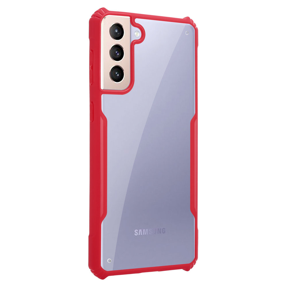 ShieldCase® Shieldcase Samsung Galaxy S21 Plus Bumper Case (rot) ShieldCase® Shieldcase Samsung Galaxy S21 Plus Bumper Case (rot)