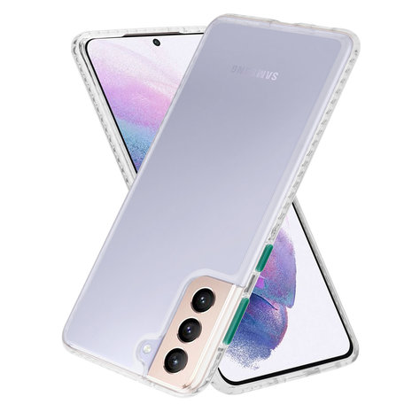 ShieldCase® Shieldcase Samsung Galaxy S21 Plus TPU-Hülle (transparent /grün) ShieldCase® Shieldcase Samsung Galaxy S21 Plus TPU-Hülle (transparent /grün)