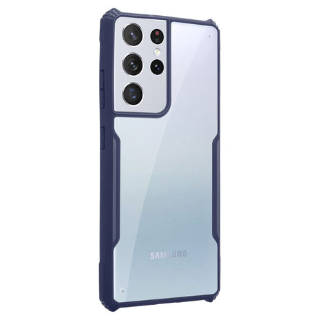 ShieldCase® Shieldcase Samsung Galaxy S21 Ultra Bumper Case (blau) ShieldCase® Shieldcase Samsung Galaxy S21 Ultra Bumper Case (blau)