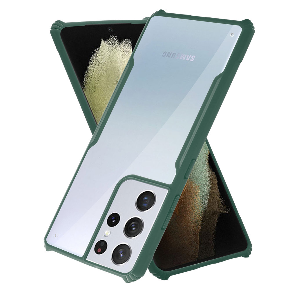 ShieldCase® Shieldcase Samsung Galaxy S21 Ultra Bumper Case (grün) ShieldCase® Shieldcase Samsung Galaxy S21 Ultra Bumper Case (grün)
