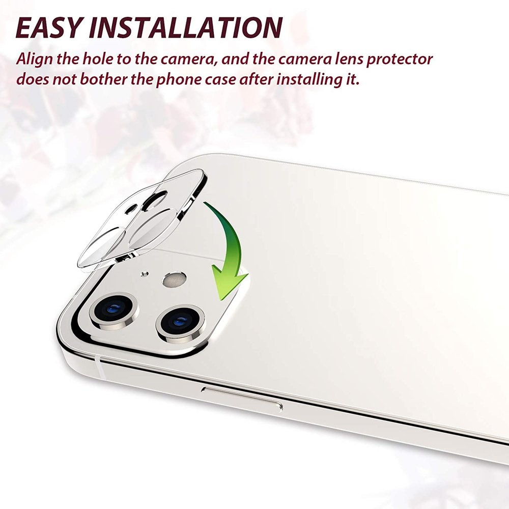 ShieldCase® ShieldCase iPhone 12 Full Cover Kameraobjektivschutz ShieldCase® ShieldCase iPhone 12 Full Cover Kameraobjektivschutz