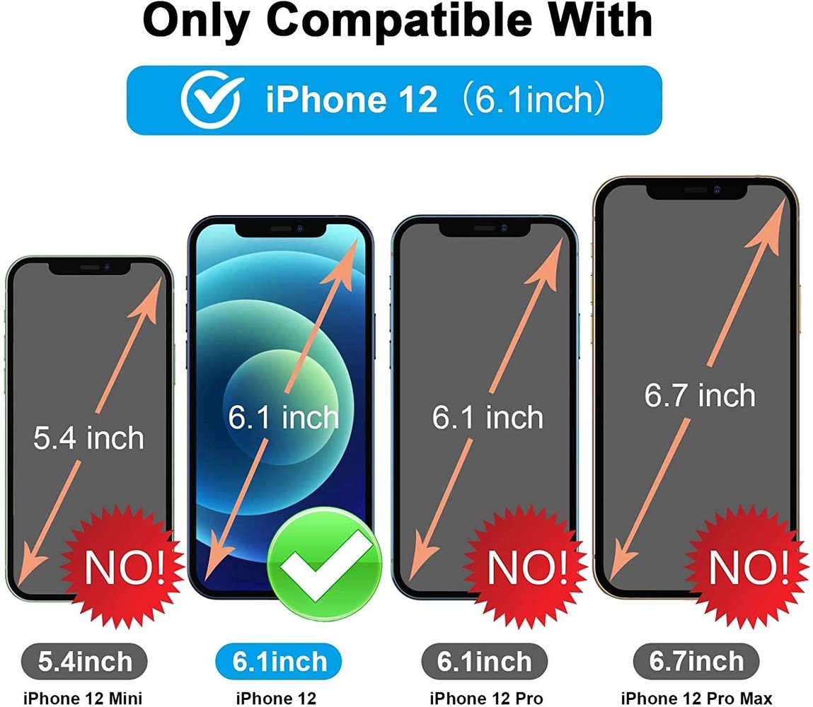 ShieldCase® ShieldCase iPhone 12 Full Cover Kameraobjektivschutz ShieldCase® ShieldCase iPhone 12 Full Cover Kameraobjektivschutz