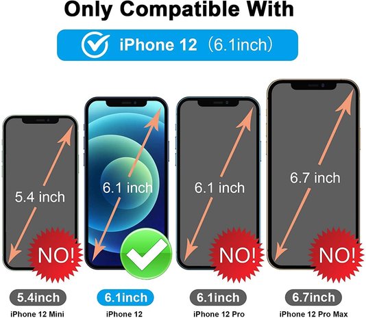 ShieldCase® ShieldCase iPhone 12 Full Cover Kameraobjektivschutz ShieldCase® ShieldCase iPhone 12 Full Cover Kameraobjektivschutz