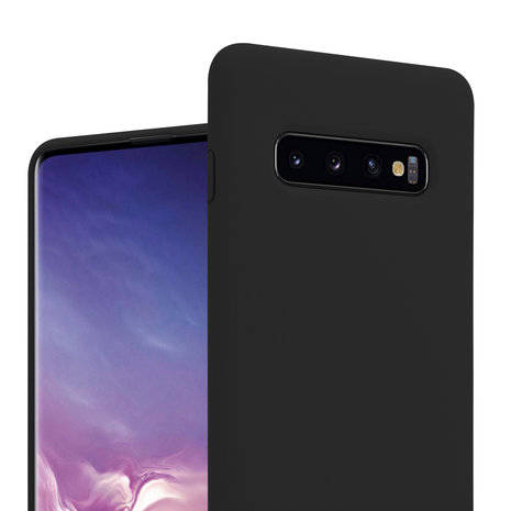 ShieldCase® Shieldcase Samsung Galaxy S10 Plus Hülle Silikon (schwarz)