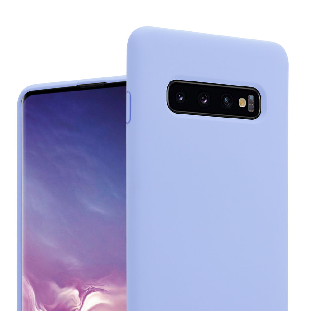 ShieldCase® Shieldcase Samsung Galaxy S10 Plus Hülle Silikon (lila)