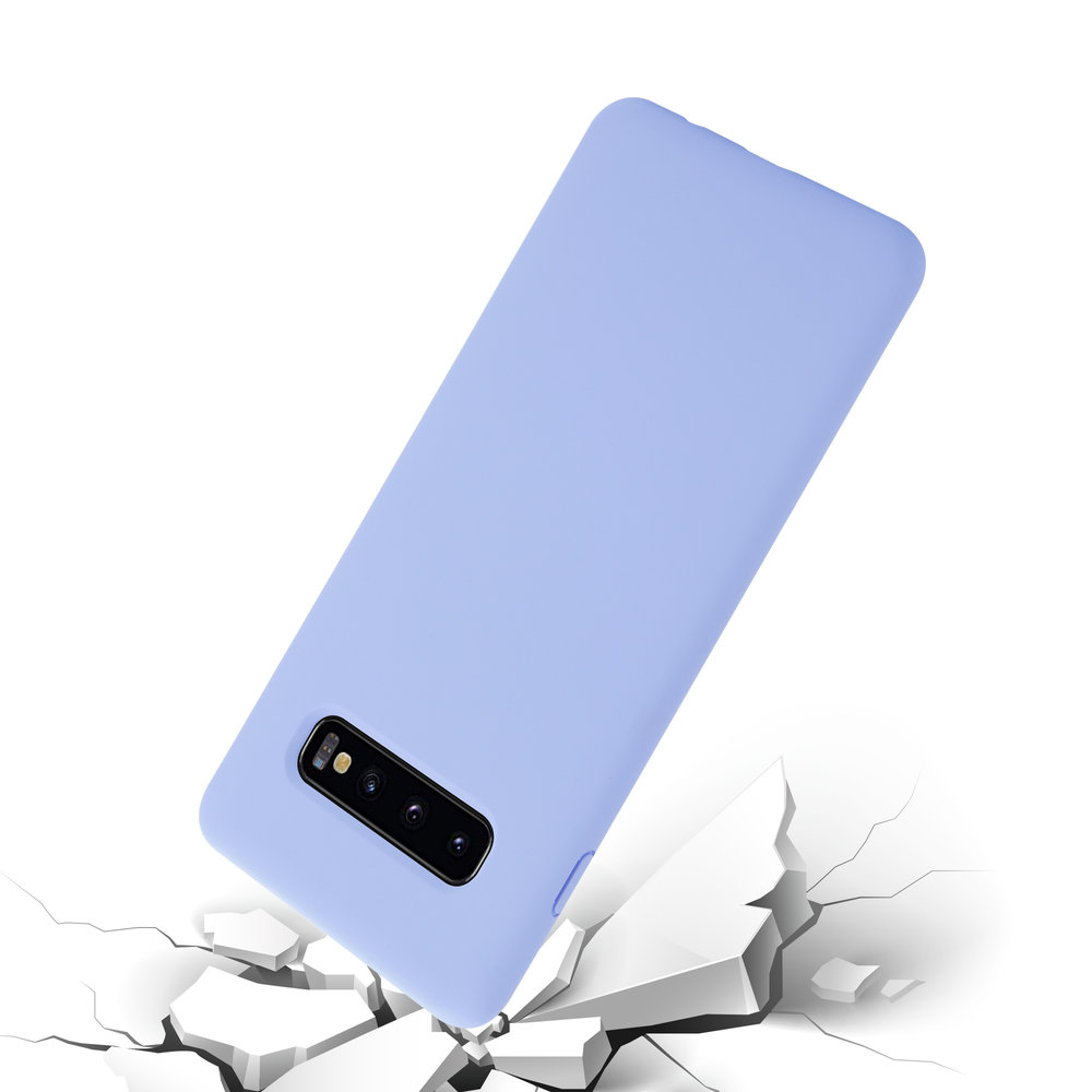 ShieldCase® Shieldcase Samsung Galaxy S10 Plus Hülle Silikon (lila)