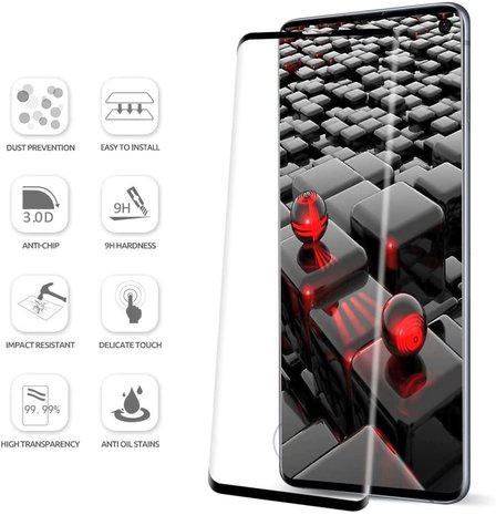 ShieldCase® ShieldCase Samsung Galaxy S10 Plus Displayschutzfolie (Glas)