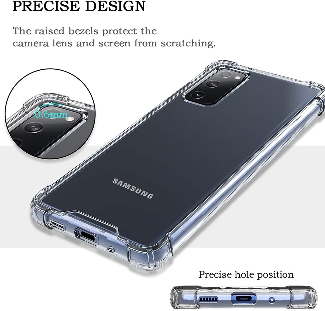 ShieldCase® ShieldCase Samsung Galaxy S20 FE Shock Hülle (transparent)