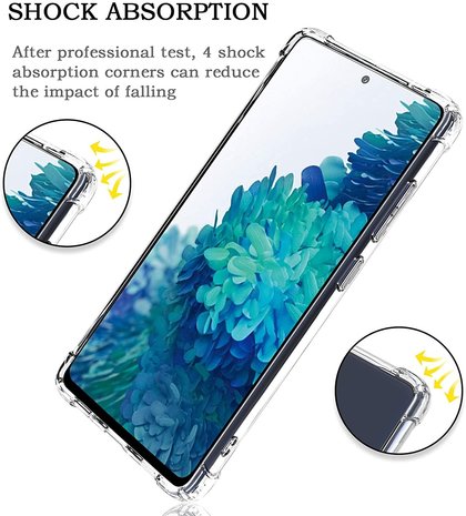 ShieldCase® ShieldCase Samsung Galaxy S20 FE Shock Hülle (transparent)