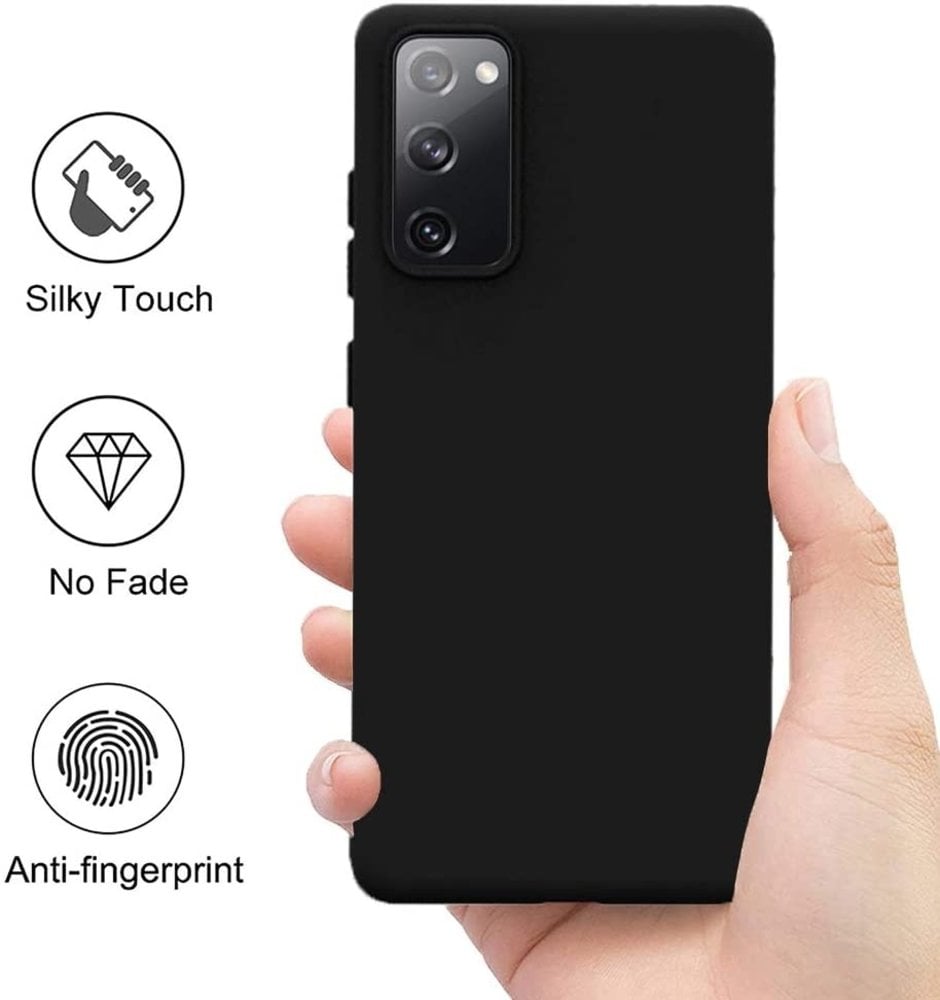 ShieldCase® Shieldcase Samsung Galaxy S20 FE Hülle Silikon (schwarz) ShieldCase® Shieldcase Samsung Galaxy S20 FE Hülle Silikon (schwarz)