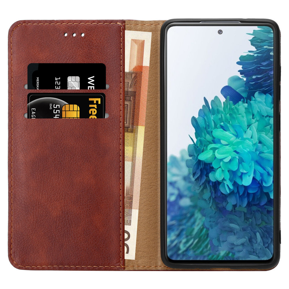 ShieldCase® ShieldCase Samsung Galaxy S20 FE Wallet Case (braun) ShieldCase® ShieldCase Samsung Galaxy S20 FE Wallet Case (braun)