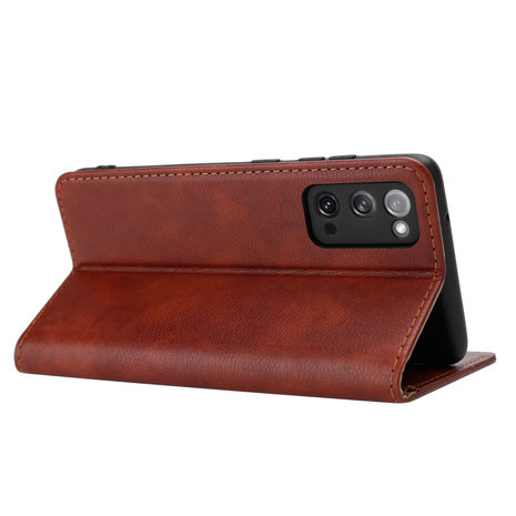 ShieldCase® ShieldCase Samsung Galaxy S20 FE Wallet Case (braun) ShieldCase® ShieldCase Samsung Galaxy S20 FE Wallet Case (braun)