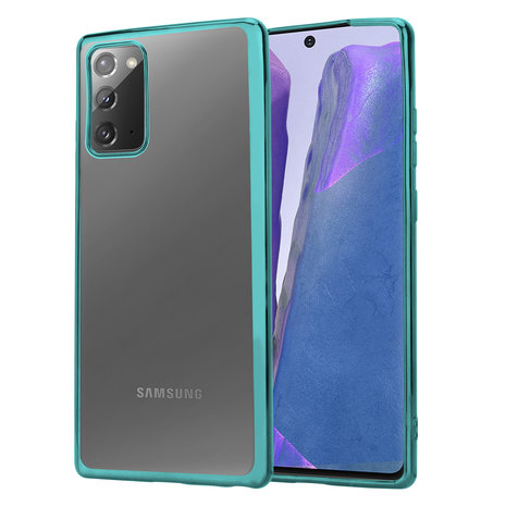 ShieldCase® ShieldCase Samsung Galaxy Note 20 Metallic Bumper Case (grün) ShieldCase® ShieldCase Samsung Galaxy Note 20 Metallic Bumper Case (grün)