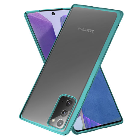 ShieldCase® ShieldCase Samsung Galaxy Note 20 Metallic Bumper Case (grün) ShieldCase® ShieldCase Samsung Galaxy Note 20 Metallic Bumper Case (grün)