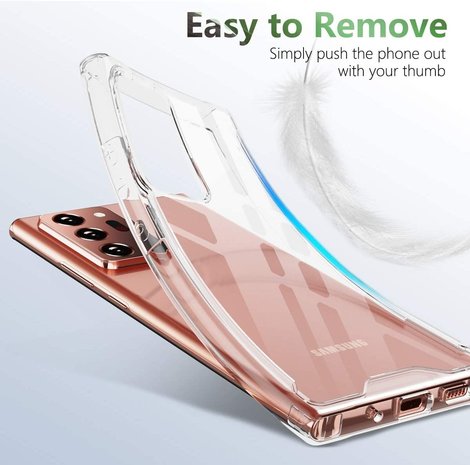 ShieldCase® Shieldcase Dünne Silikonhülle Samsung Galaxy Note 20 Ultra (transparent) ShieldCase® Shieldcase Dünne Silikonhülle Samsung Galaxy Note 20 Ultra (transparent)