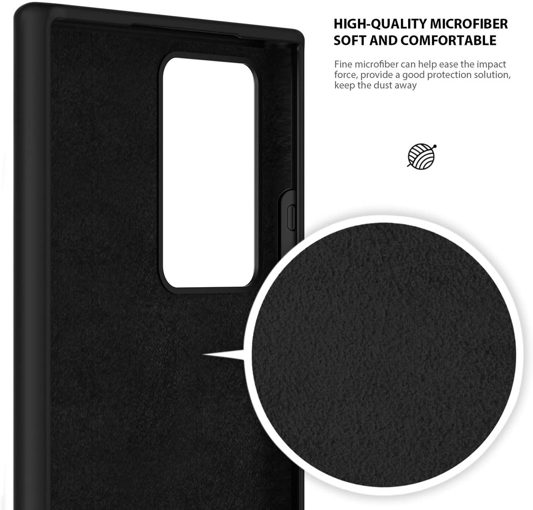 ShieldCase® Shieldcase Samsung Galaxy Note 20 Ultra Silikonhülle (schwarz) ShieldCase® Shieldcase Samsung Galaxy Note 20 Ultra Silikonhülle (schwarz)