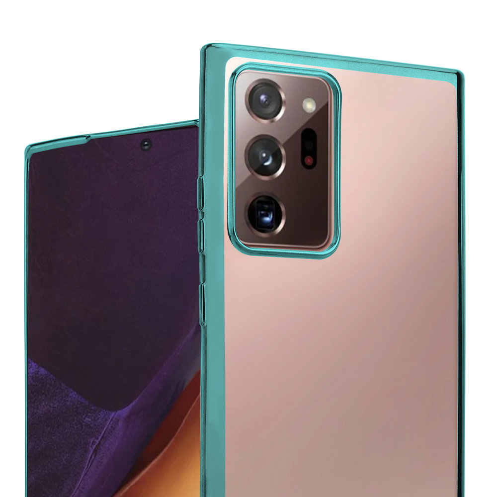 ShieldCase® ShieldCase Samsung Galaxy Note 20 Ultra Metallic Bumper Case (grün) ShieldCase® ShieldCase Samsung Galaxy Note 20 Ultra Metallic Bumper Case (grün)