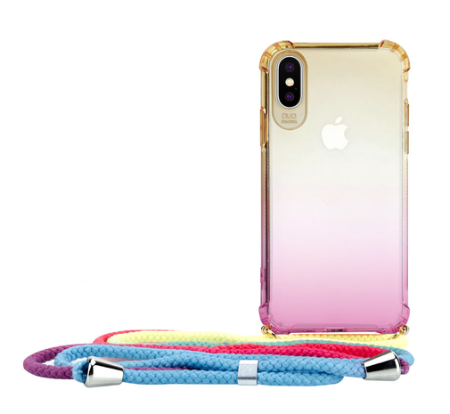 ShieldCase® ShieldCase Sunset iPhone X Hülle mit Band