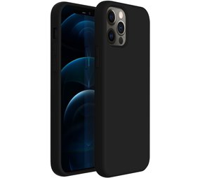 ShieldCase® iPhone 12 Pro Silikon Case (schwarz)