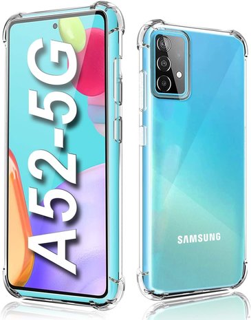 ShieldCase® ShieldCase Samsung Galaxy A52 Schockhülle (Transparent) ShieldCase® ShieldCase Samsung Galaxy A52 Schockhülle (Transparent)