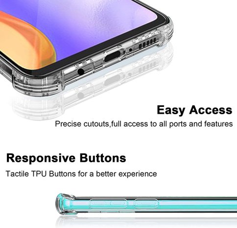 ShieldCase® ShieldCase Samsung Galaxy A52 Schockhülle (Transparent) ShieldCase® ShieldCase Samsung Galaxy A52 Schockhülle (Transparent)