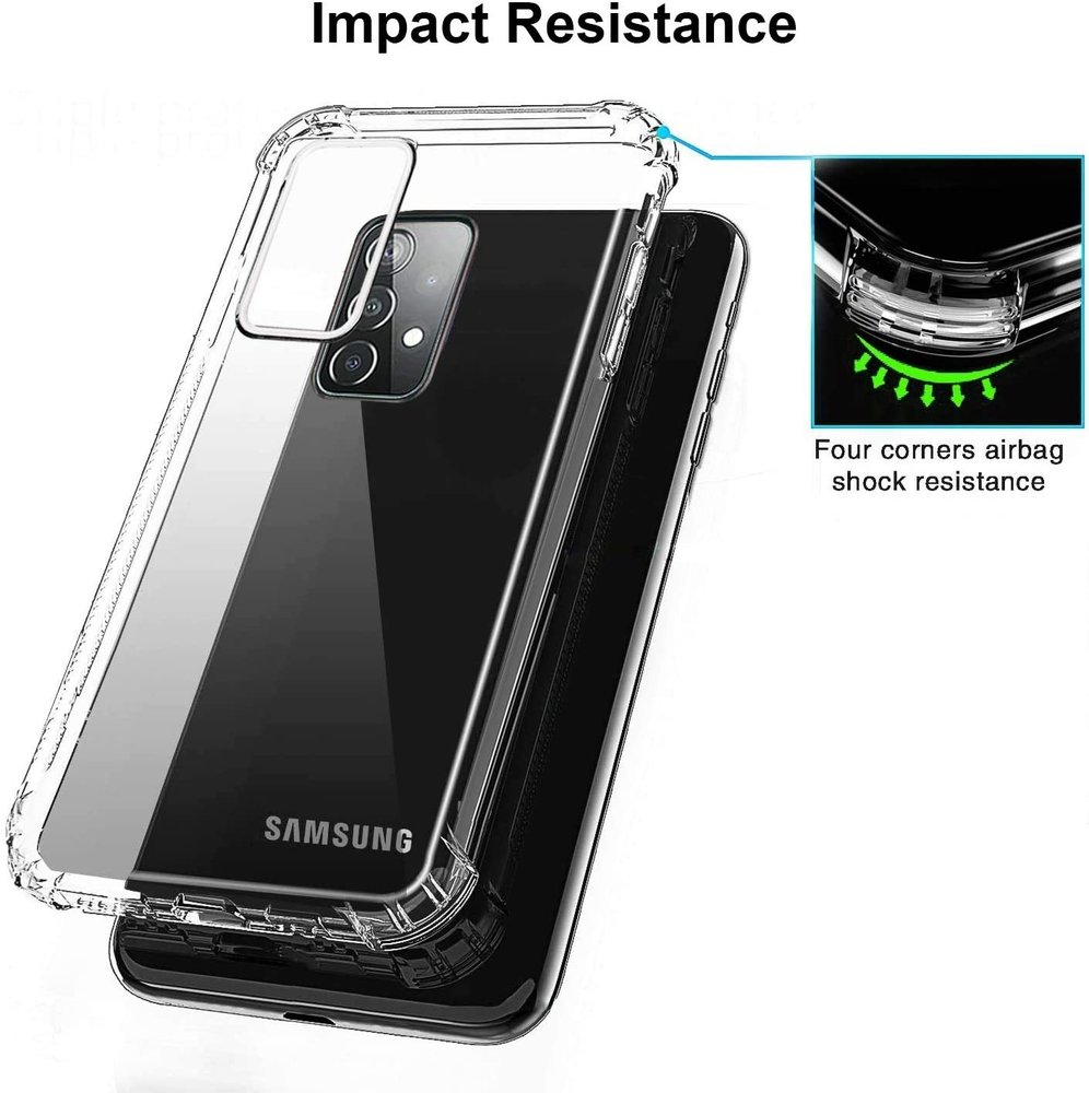 ShieldCase® ShieldCase Samsung Galaxy A52 Schockhülle (Transparent) ShieldCase® ShieldCase Samsung Galaxy A52 Schockhülle (Transparent)