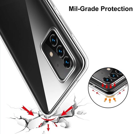 ShieldCase® ShieldCase Samsung Galaxy A52 Ultradünne Hülle (Transparent) ShieldCase® ShieldCase Samsung Galaxy A52 Ultradünne Hülle (Transparent)