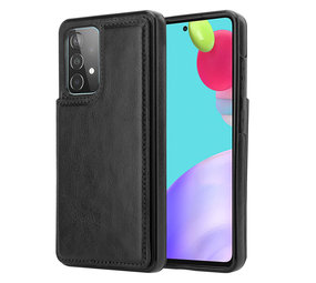 ShieldCase® Samsung Galaxy A52 Wallet Case (Schwarz)