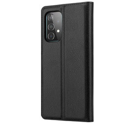 ShieldCase® Samsung Galaxy A52 Wallet Bookcase (Schwarz)