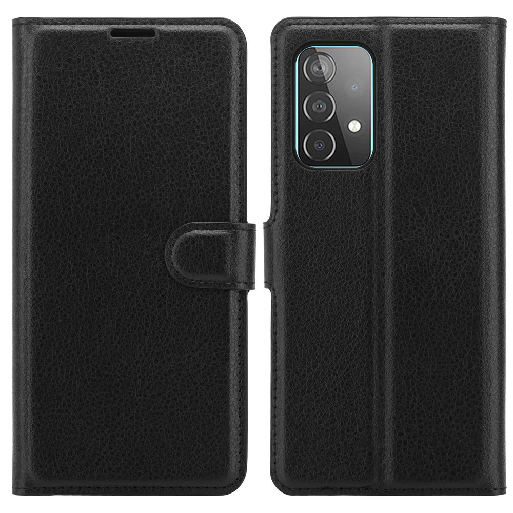 ShieldCase® Shieldcase Samsung Galaxy A52 Wallet Bookcase (Schwarz)