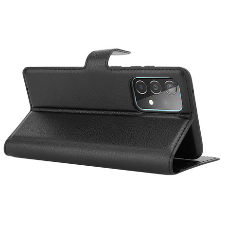 ShieldCase® Shieldcase Samsung Galaxy A52 Wallet Bookcase (Schwarz)